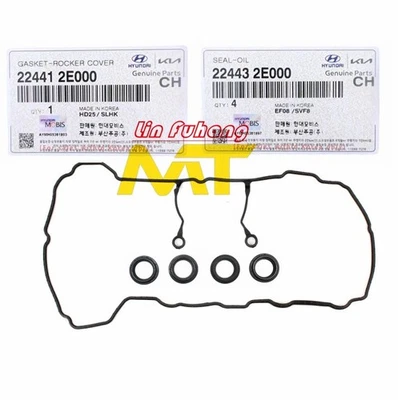 Novo Para Hyundai Elantra Tucson i40 ix35 Kia Soul 1.8 2.0L Kit de Junta de Tampa de Válvula - Imagem 1 de 3