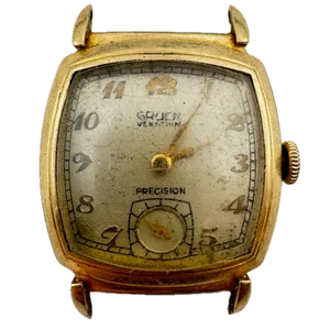 Vintage Gruen 480/425 Veri-Thin Square Men's Mechanical Wristwatch 425 Swiss - Picture 1 of 5