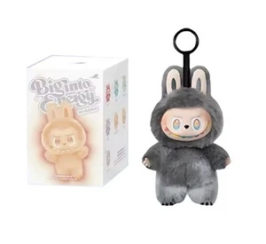 Labubu V3 peluche porte-clés surprise 17cm — Jouet Kawaii Noir - Imagen 1 de 6
