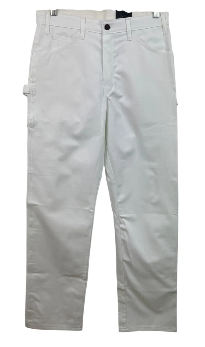 Dickies Sherwin Williams White Relaxed Fit Painters Utility Pants