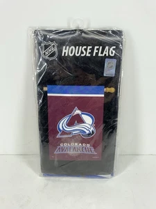 Colorado Avalanche House Flag NHL Licensed 28" x 40" Briarwood Lane - Picture 1 of 3