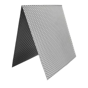 Automotive Exhaust Shield Aluminum Heat Shield Innovative Embossed Design - Picture 1 of 12