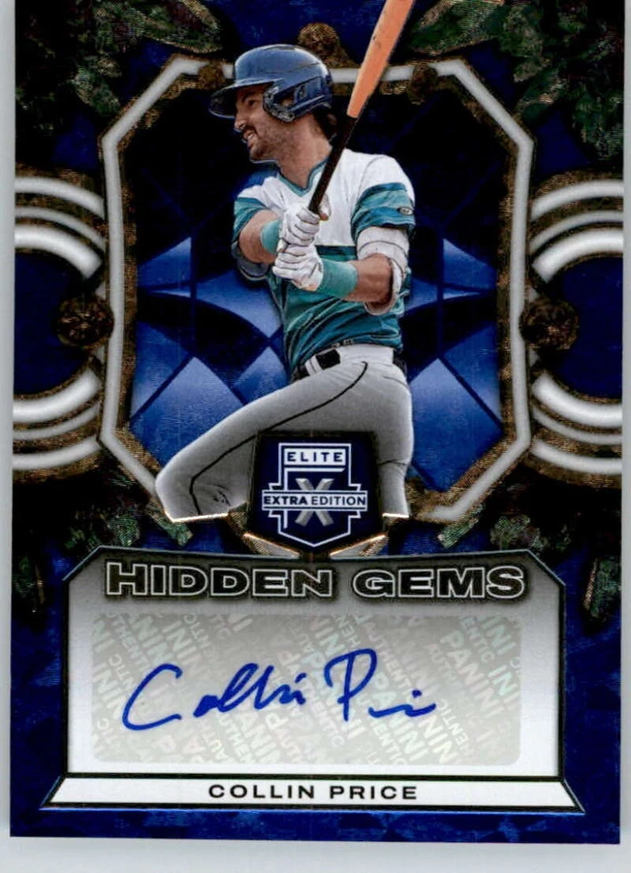 2023 Panini Elite Extra Edition Hidden Gems Impact Impressions BLUE Autographs - Image 1 of 1