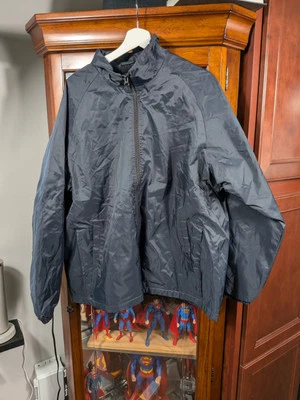 DesignLab SHIELD Police / Security Windbreaker Jacket - L / Reg - Dark Blue - Image 1 of 4