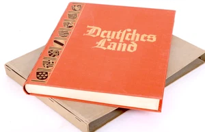 Original "Deutsches Land Das Buch von Volk und Heimat" MINT mit Karton Schuber - Bild 1 von 5