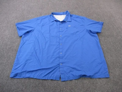 Columbia PFG Shirt Mens 6XL Mesh Lined Performance Omni Shade Fishing Bahama - Image 1 of 4