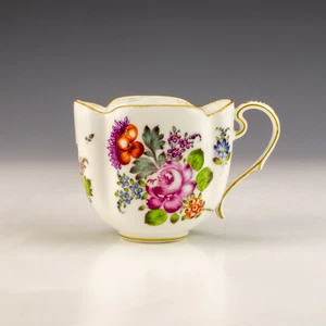 Antique Samson French Porcelain - Hand Painted Flower Decorated Cup - Picture 1 of 5