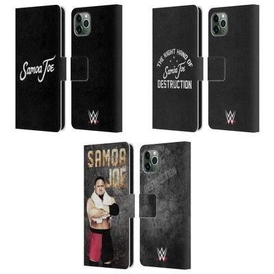 FUNDA BILLETERA LIBRO CUERO OFICIAL WWE SAMOA JOE PARA TELÉFONOS APPLE iPHONE Foto 1 de 4