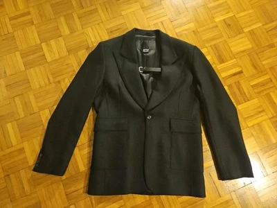 DIRK SCHONBERGER 52 WOOL  BLAZER WITH AWESOME CHEST STRAP.  - Image 1 of 4