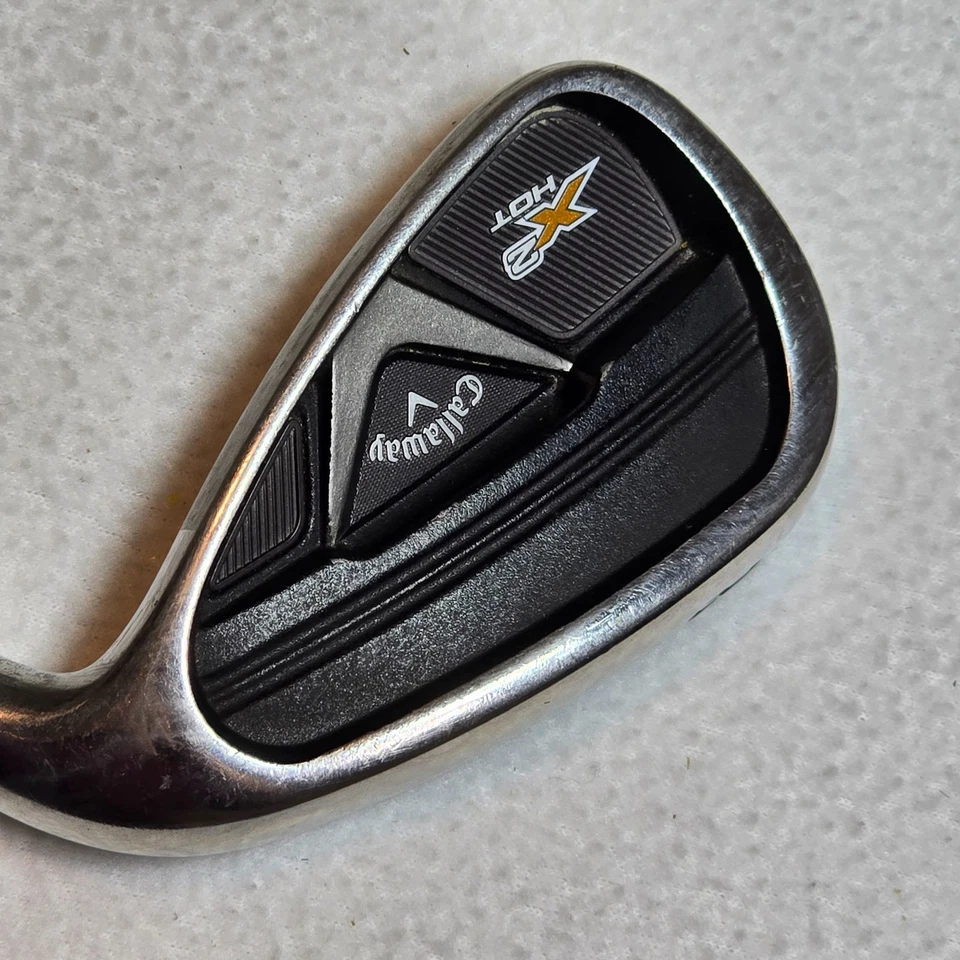 Callaway X2 Hot 8 Iron Pro Project X 95 Flighted 5.5 eje de acero diestro 38.5" firme Foto 1 de 4