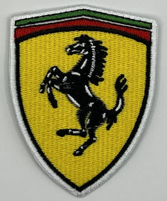 MARKENLOS Ferrari Badge Aufnäher Patch Enzo Roma FXX La F80 Purosangue