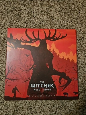 The Witcher III 3 Wild Hunt Soundtrack 4-LP Red Colored Vinyl Like New - Image 1 of 4