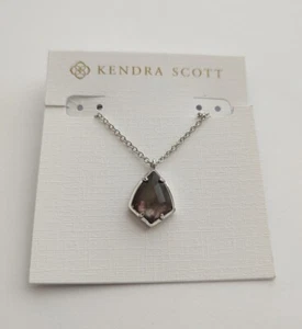 Kendra Scott Cory Pendant Necklace - Black Pearl/Silver Rhodium - Picture 1 of 10