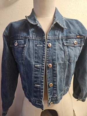 SIZE 10/12 ROUTE 66 Girls Blue Jean Jacket INVPV2045 - Image 1 of 2