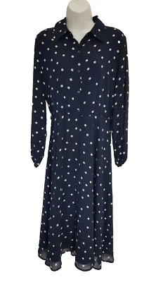 Alfani Women's Long Sleeve Dress, Blue, 6 - Image 1 of 2