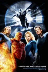 PROMO POSTER - THE FANTASTIC FOUR - RISE OF THE SILVER SURFER - MARVEL - FOX - Picture 1 of 1