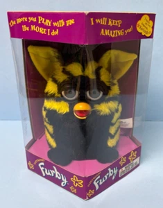 New Bumblebee Furby Talking Toy, Sealed Vtg 1998 Tiger Toys Electronic Friend - Picture 1 of 2