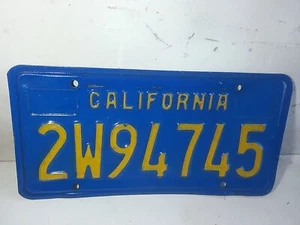 Placa CALIFORNIA (color azul) M104 - Imagen 1 de 3