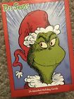 HOW THE GRINCH WHO STOLE CHRISTMAS Dr. Seuss Box of 24 Holiday Cards & Envelopes