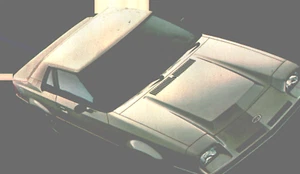 1982 Ford EXP Dealer Announcement Martins Ford Holland NY Post Card (PC-1-3) - Picture 1 of 2