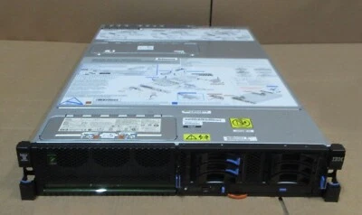 IBM Power 710 8231-E1C 1x 8C Power7 3.55GHz 128GB Ram 6x 2.5" Bay 2U Server - Image 1 of 4