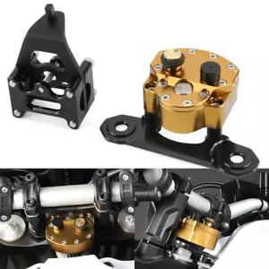 For YAMAHA TENERE 700 XTZ700/RALLY CNC Adjustable Steering Damper Stabilizer - Picture 1 of 16