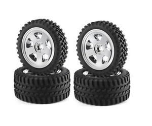 Carson 500900028 1:10 Reifen/Felgen Set All Terrain chrom Buggy 1:10 - Bild 1 von 1