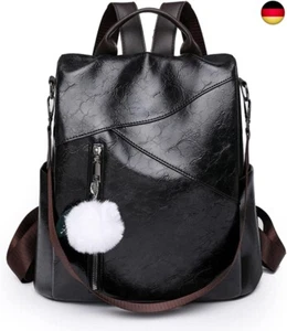 Estwell Damen Rucksack Anti Diebstahl Mode Schultaschen Umhängetasche - Bild 1 von 2