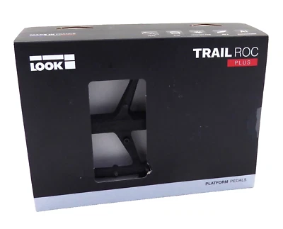LOOK Trail Roc Plus Pedals - Platform, 9/16", Black - Image 1 of 2
