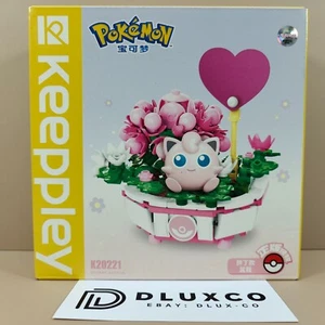 Pokemon Jigglypuff Bloque de Construcción Planta Juguete Muy Raro Nuevo Con Licencia Limitada - Imagen 1 de 8