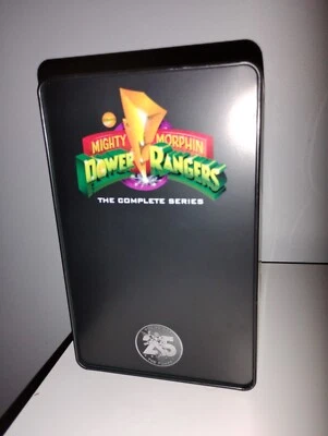 Mighty Morphin Power Rangers complete series DVD Box Set Steelbook (rarely used) - Image 1 of 4