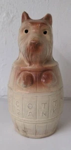 Scottish Terrier Paper Mache Scottie Dog Advertising Coin Bank S. M. & N. Co - Picture 1 of 10
