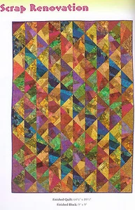 Exciting Bold Designs with New Stack the Deck Techniques Quilting Pattern Book - Picture 1 of 9