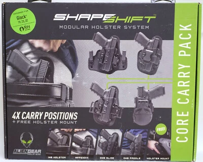 AlienGear ShapeShift Modular Holster System Glock 19, 23, 32 Core Carry Pack- RH - Image 1 of 3