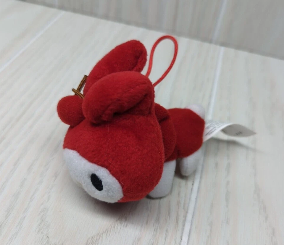 McDonalds Red My Melody Plush Hanging Loop Keychain Sanrio 2007 - Image 1 of 4