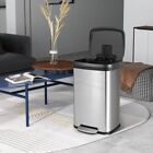 50 L Ready to Use Stainless Steel Step Trash Can with Deodorizer Compartment NEW