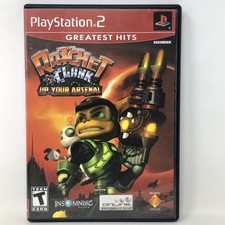 Ratchet & Clank Up Your Arsenal - Greatest Hits - PlayStation 2 PS2 - Complete
