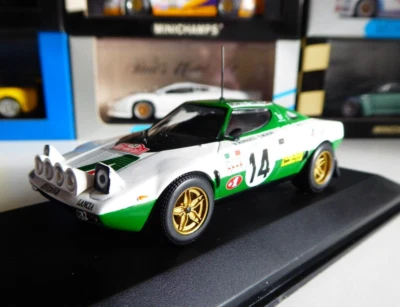 1/43 Minichamps Lancia Stratos Alitalia Winner Rallye Monte Carlo 1975 - Immagine 1 di 4
