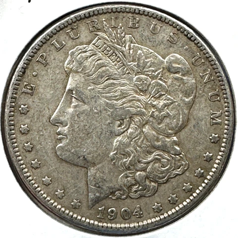 1904 $1 Morgan Silver Dollar (75075) Cover