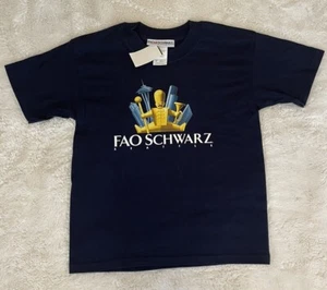 NWT FAO Schwartz Space Needle M 8 10 Vintage Boys Youth Shirt Seattle WASHINGTON - Picture 1 of 4