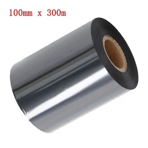 Wax Resin Ink Ribbons 100mmx300m Thermal Transfer For ZEBRA SATO DATAMAX Printer - Picture 1 of 6