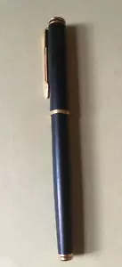 Vintage Waterman Maestro Matt Black Fountain Pen, 1990s, Gold Tone Trim. - Picture 1 of 7