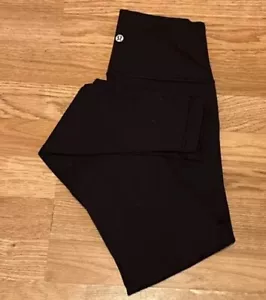 Leggings Lululemon Wunder Under Hi-Rise neri lunghezza intera 29” taglia 6 - Foto 1 di 8