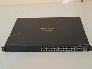 Aruba HPE JL724A 6200F 24p 1G BASE-T Switch-(Dent on top housing)-TESTED - Picture 1 of 14