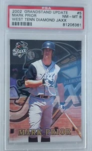 Actualización de tribuna Mark Prior #5 2002 PSA 8 envío gratuito - Imagen 1 de 2