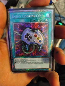 Controlador Enemy 1ª Edición Platinum Secret Raro RA02-EN051 Yu-Gi-Oh! - Imagen 1 de 3