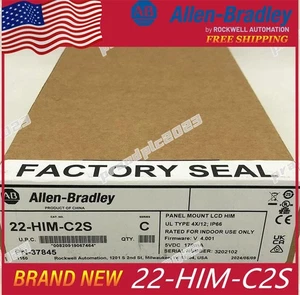 New Sealed Allen-Bradley 22-HIM-C2S PowerFlex Panel Mount LCD HIM Free Shipping - Picture 1 of 8