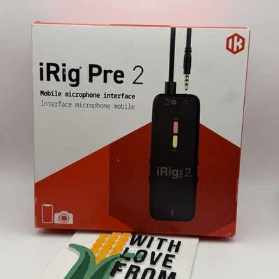 IK Multimedia iRig Pre 2 - XLR Microphone Interface for iOS Devices - Image 1 of 4