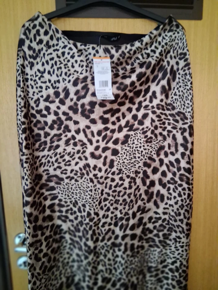 BNWT F&F Animal Print Midi Skirt, Size 12 - Image 1 of 4