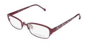 NEW ESPRIT 17409 EYEGLASS FRAME RECTANGULAR FULL-RIM 45-16-125 METAL & PLASTIC - Picture 1 of 8
